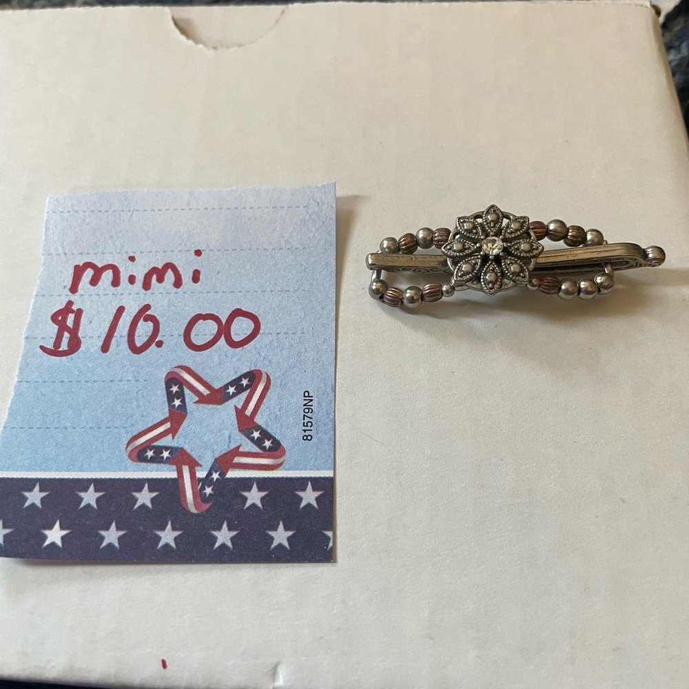 Lila rose mini hair clip